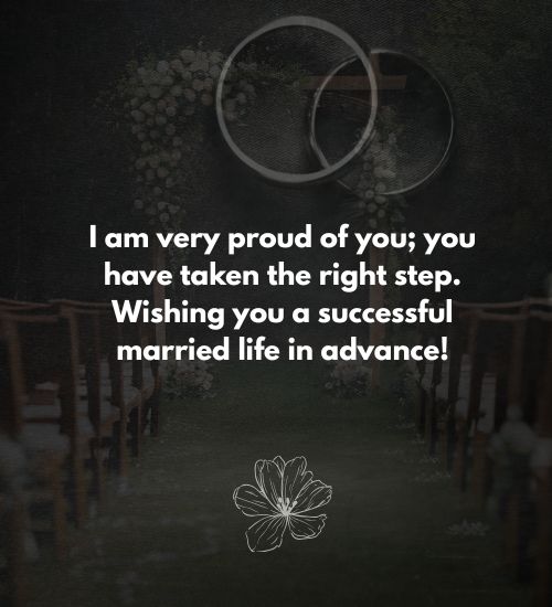 Advance Marriage Wishes