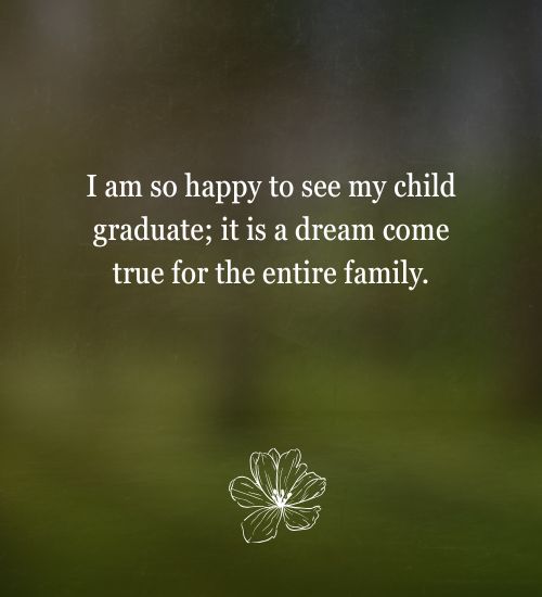 Announcement for Graduation