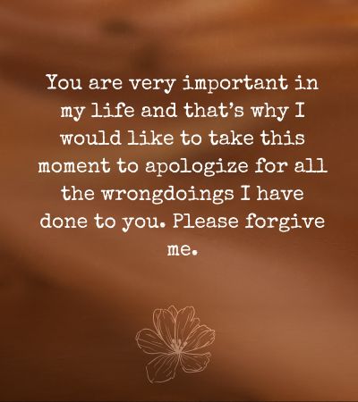 Apologize message to boyfriend