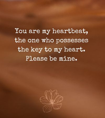 Be mine Quotes