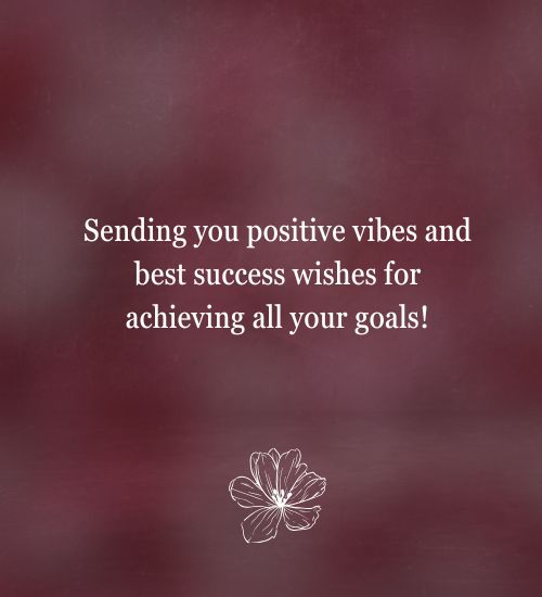 Best Success Wishes