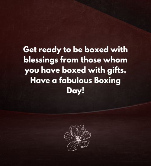Boxing Day Messages Boxing Day Messages