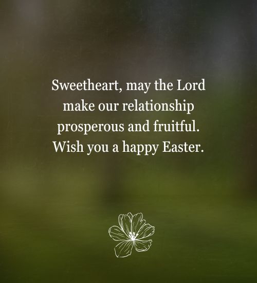 Boyfriend Easter Messages