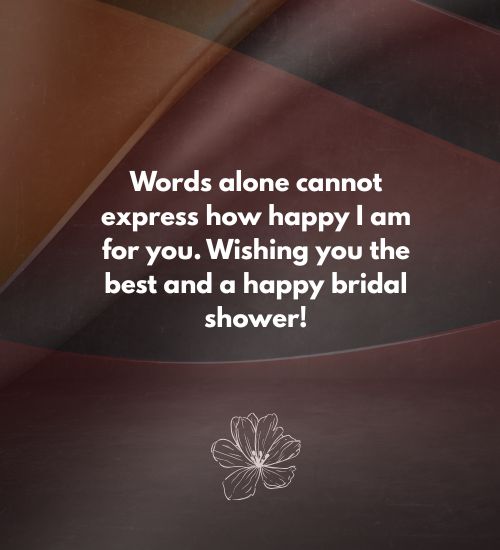 Bridal Shower Message for Niece