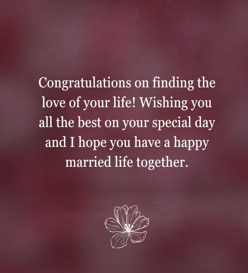 Bridal Shower Wishes for Friend