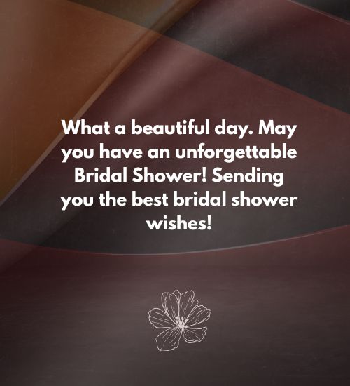 Bridal Shower Wishes for Niece