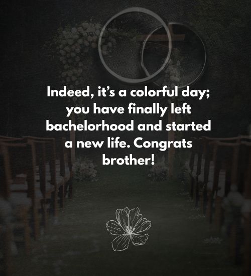 Brother Wedding Wishes