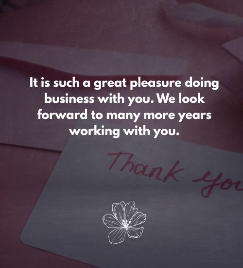 Business Thank You Messages to Clients