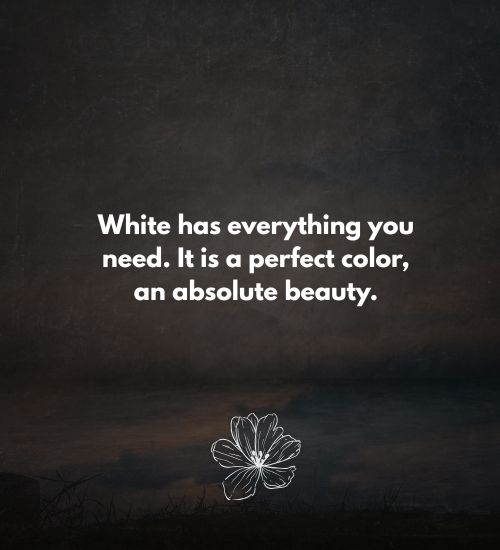 Caption for all white outfit
