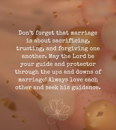 Christian Wedding Wishes