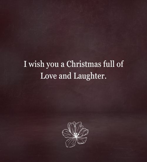 Christmas Card Sayings and messages