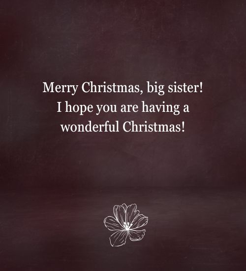 Christmas Messages for Sister Christmas Messages for Sister