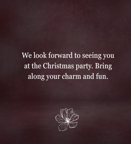 Christmas Party Invitation Ideas