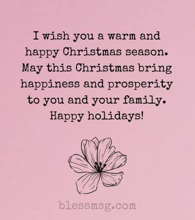 Christmas Wishes for Coworkers