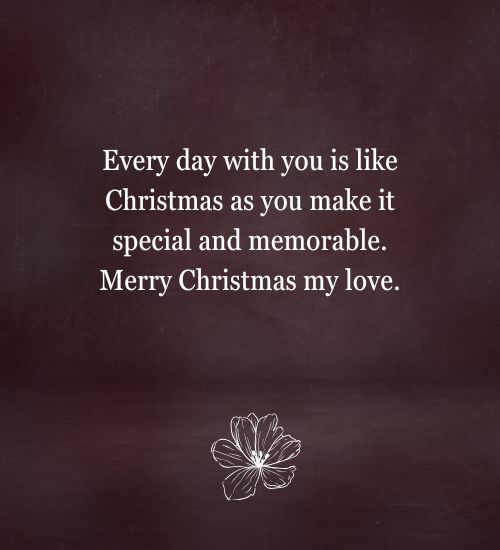 Christmas Wishes for Husband
