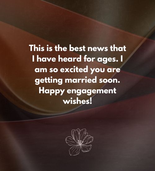 Congratulation Messages on Sister Engagement