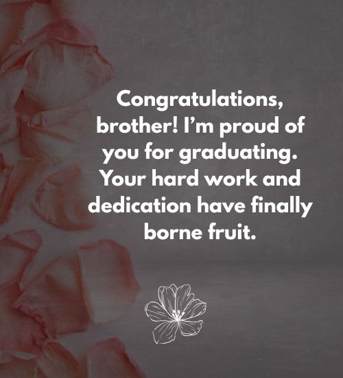 Congratulations Brother Graduation Congratulations Brother Graduation