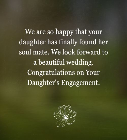 Congratulations on Your Daughter Engagement Congratulations on Your Daughter Engagement