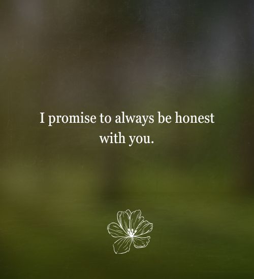 Deep words to make her trust you