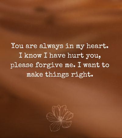 Emotional sorry quotes for girlfriend