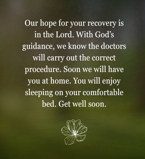 Encouraging Get Well Soon Messages for Mother