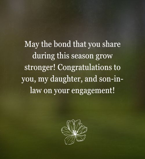 Engagement Wishes to Daughter and Son-In-Law Engagement Wishes to Daughter and Son-In-Law