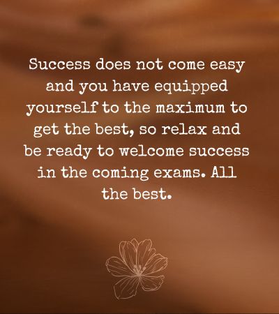 exam success wishes