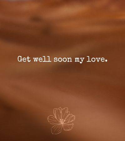 Get Well Soon Message for Girlfriend