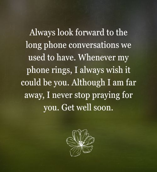 Get Well Soon Wishes for Mom