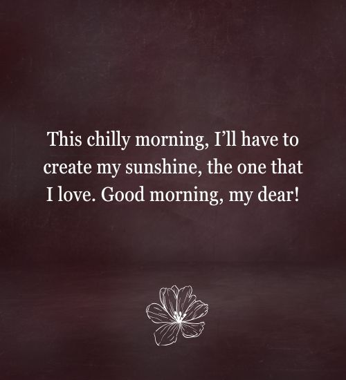 Good Morning Message to My Love Good Morning Message to My Love