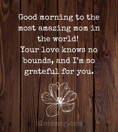 Good Morning Quotes to mother