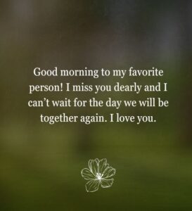 Good Morning Messages For Him Long Distance - BlessMsg