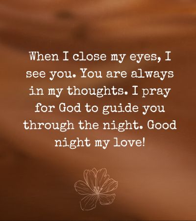 Good Night Prayer Quotes