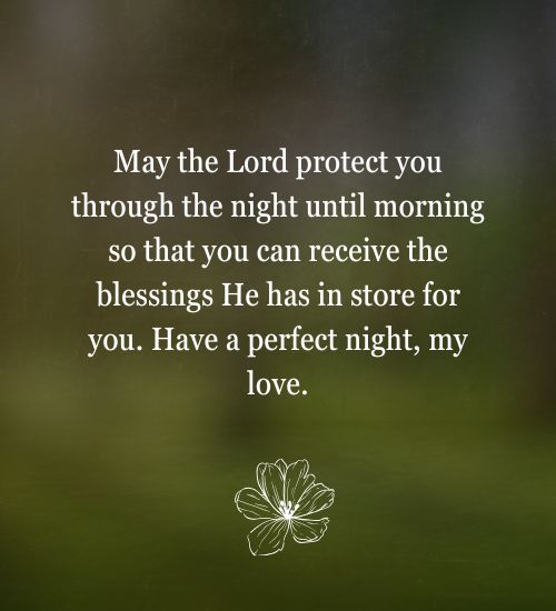 Good Night Prayer to My Love Good Night Prayer to My Love