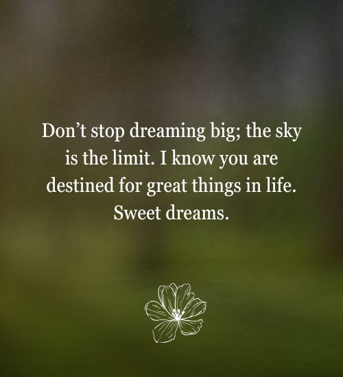 Good night text message for him Good night text message for him