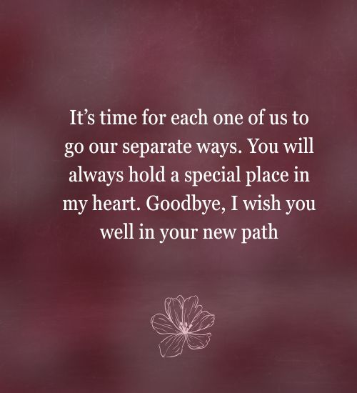 Goodbye Messages for Boyfriend
