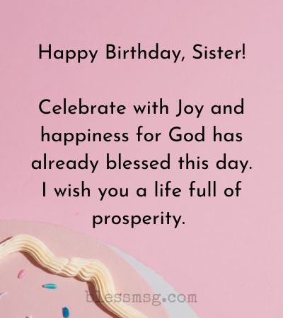 Happy Birthday Christian Sister