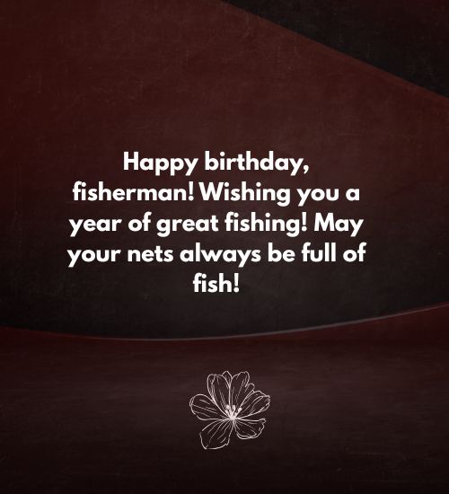 Happy Birthday Messages for Fishermen Happy Birthday Messages for Fishermen