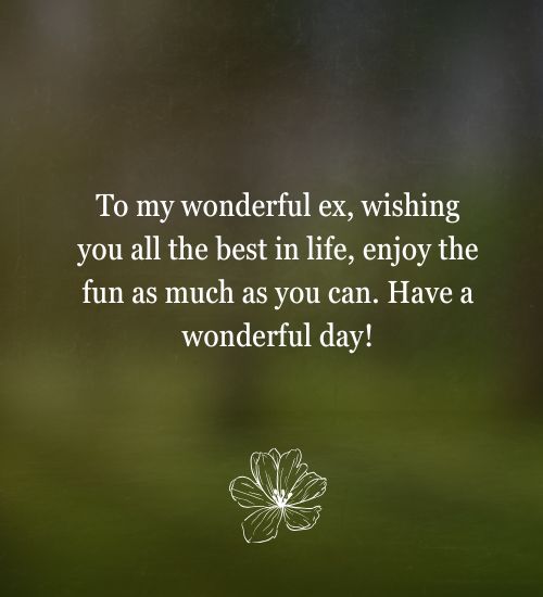 Happy Birthday to My Ex-Boyfriend