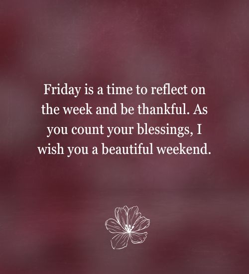 Happy Friday Wishes