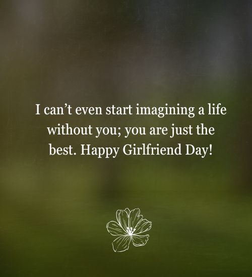 Happy Girlfriend Day Messages