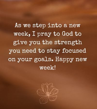 Happy New Week Wishes