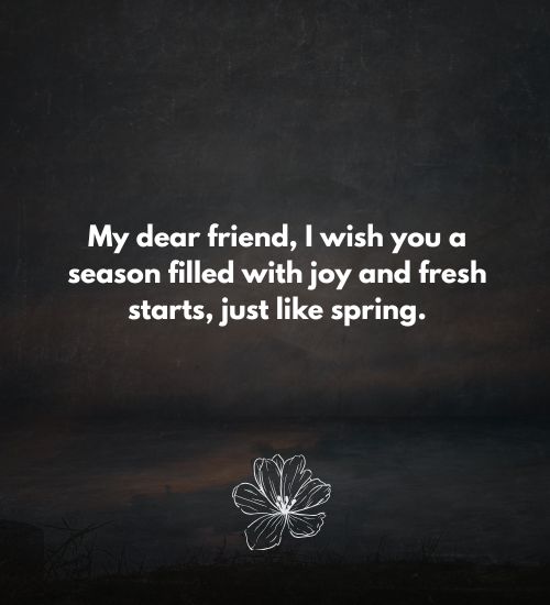 Happy Spring Wishes for Friends