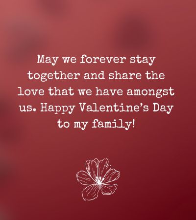 Happy Valentine's Day Family