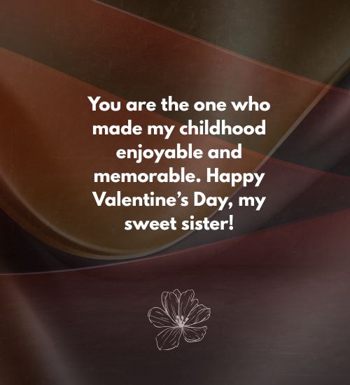 Happy Valentine’s Day Messages for Sister
