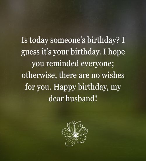 Happy birthday husband funny Happy birthday husband funny