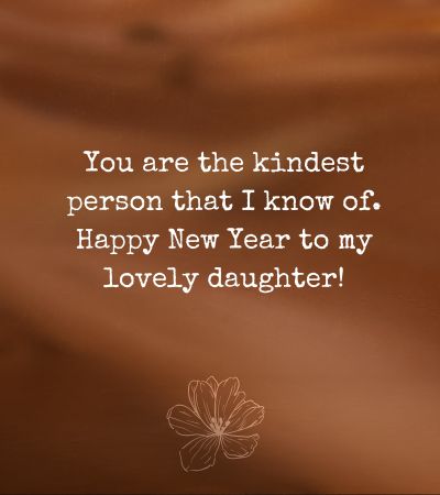 Happy new year to my daughters