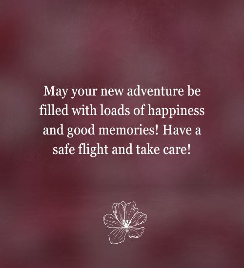 Have a Safe Flight Wishes