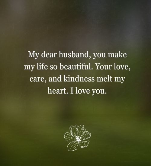 Heart Touching Love Messages for Husband
