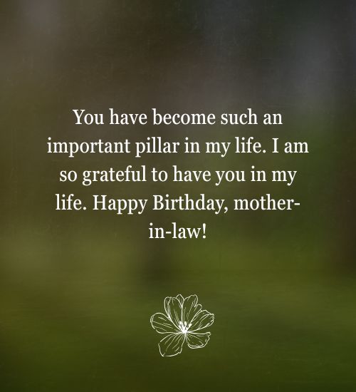 Heartwarming Birthday Messages for Mother-In-Law Heartwarming Birthday Messages for Mother-In-Law